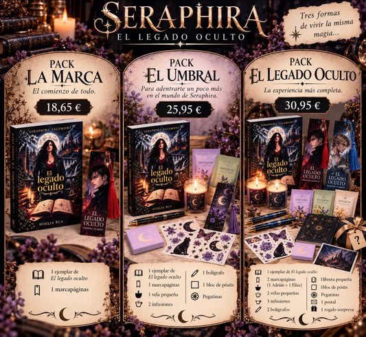 Packs literario – El legado oculto 📚