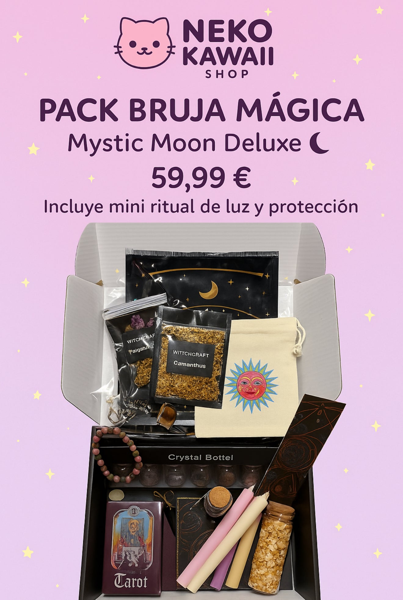 🌙 Pack Bruja Mágica - Mystic Moon Deluxe 🌙